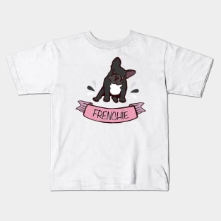 French bulldog for frenchie lover french bulldog white color Kids T-Shirt